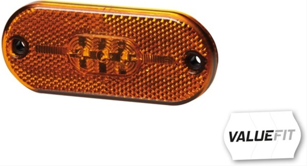 Imagine pentru produsul „LAMPA DE MARCARE LATERALA OVALA CU LED, CU CATADIOPTRU 12 V"