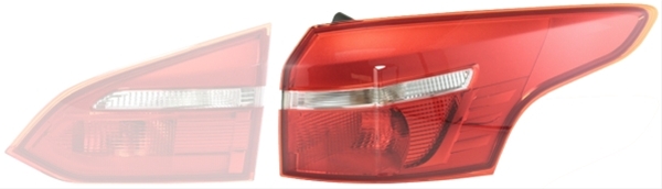 FORD FOCUS III KASTEN/KOMBI 2012-, FORD FOCUS III TURNIER 2010- - HELLA