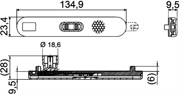 LAMPA LATERALA