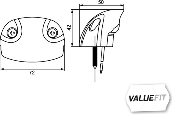 LAMPA NUMAR UNIVERSAL CU LED
