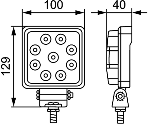 PROIECTOR DE LUCRU CU LED