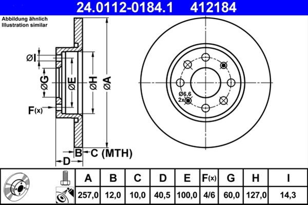 Imagine pentru produsul „DISC FRANA"