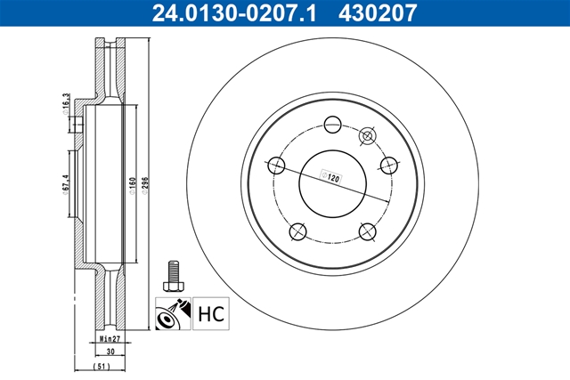 Imagine pentru produsul „DISC FRANA"