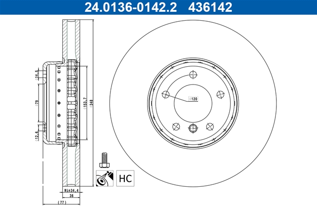 Imagine pentru produsul „DISC FRANA"