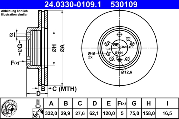 Imagine pentru produsul „DISC FRANA POWER DISC LIVRABIL NUMAI PEREHCE"