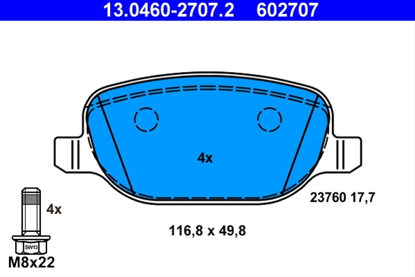 Imagine pentru produsul „SET PLACUTE FRANA,FRANA DISC"