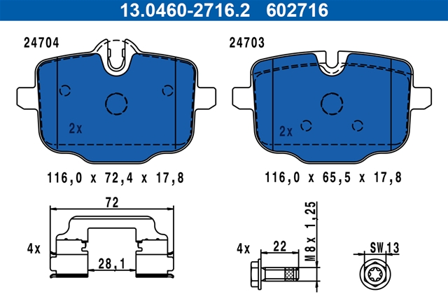 Imagine pentru produsul „SET PLACUTE FRANA"