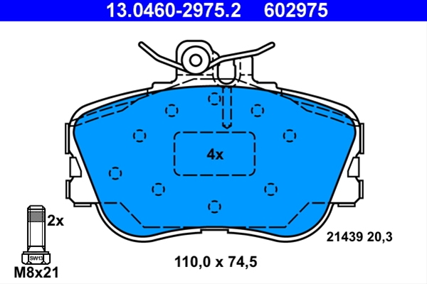 Imagine pentru produsul „SET PLACUTE FRANA,FRANA DISC"