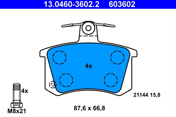 Imagine pentru produsul „SET PLACUTE FRANA,FRANA DISC"