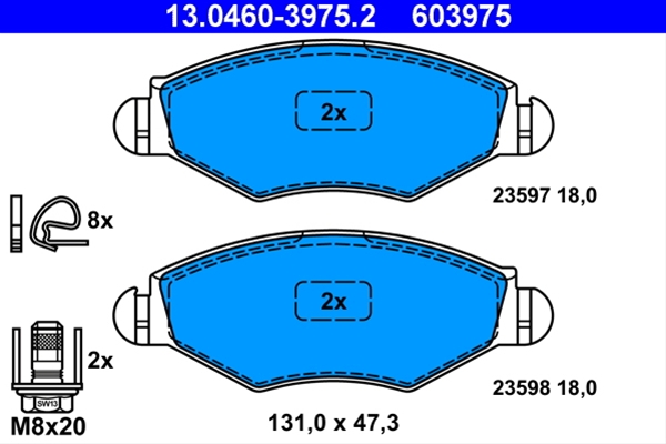 Imagine pentru produsul „SET PLACUTE FRANA,FRANA DISC"