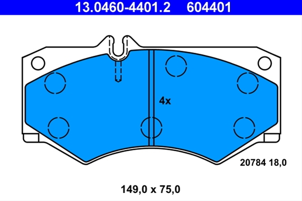 Imagine pentru produsul „SET PLACUTE FRANA,FRANA DISC"