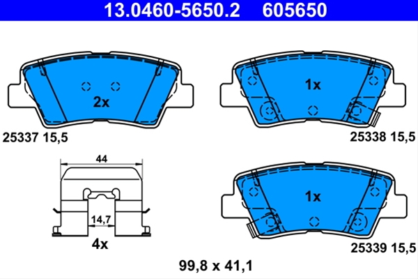 Imagine pentru produsul „SET PLACUTE FRANA"