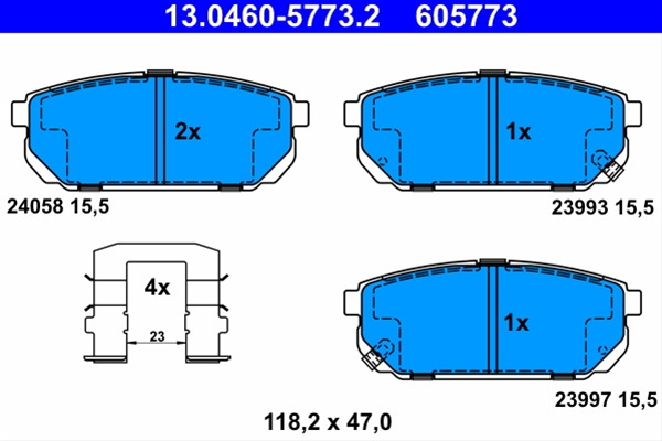 Imagine pentru produsul „SET PLACUTE FRANA,FRANA DISC"