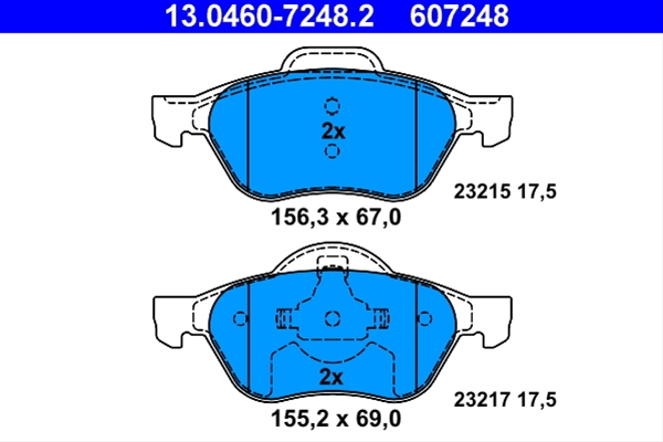 Imagine pentru produsul „SET PLACUTE FRANA,FRANA DISC"