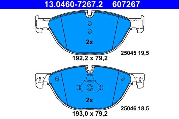 Imagine pentru produsul „SET PLACUTE FRANA,FRANA DISC"