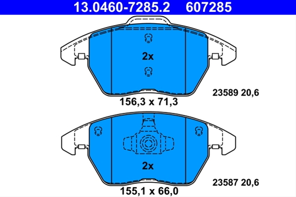 Imagine pentru produsul „SET PLACUTE FRANA,FRANA DISC"
