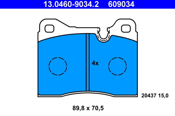 Imagine pentru produsul „SET PLACUTE FRANA,FRANA DISC"