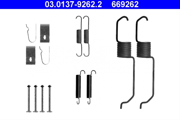 Imagine pentru produsul „SET ACCESORII, SABOT DE FRANA"