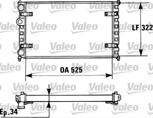 Imagine pentru produsul „RADIATOR, RACIRE MOTOR"