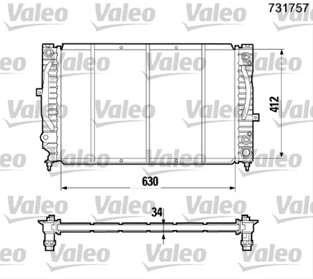 Imagine pentru produsul „RADIATOR, RACIRE MOTOR"
