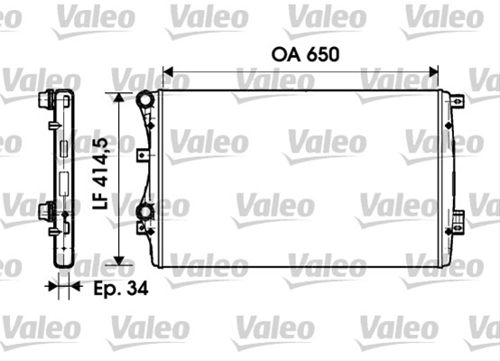 Imagine pentru produsul „RADIATOR, RACIRE MOTOR"
