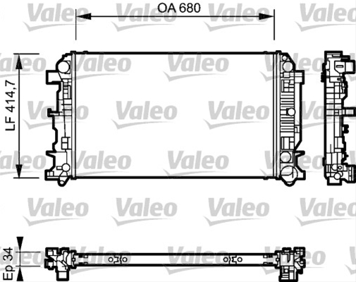 Imagine pentru produsul „RADIATOR, RACIRE MOTOR"