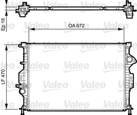 Imagine pentru produsul „RADIATOR, RACIRE MOTOR"