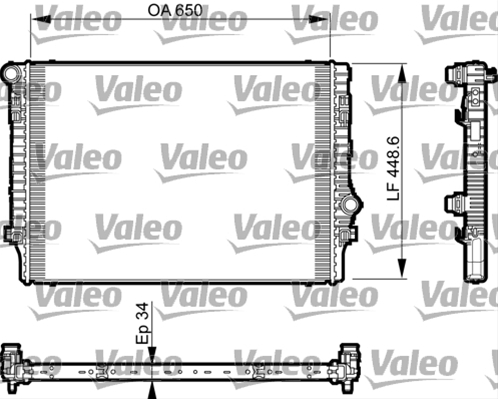 Imagine pentru produsul „RADIATOR, RACIRE MOTOR"