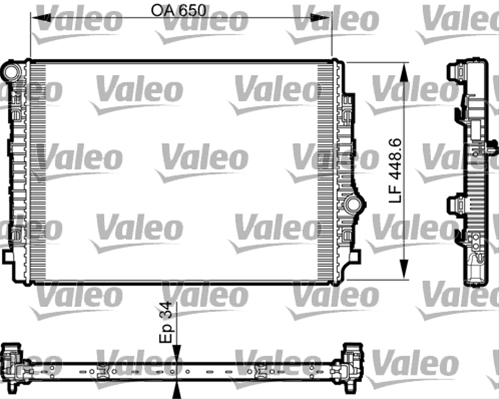 Imagine pentru produsul „RADIATOR, RACIRE MOTOR"