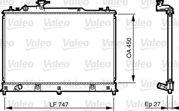 Imagine pentru produsul „RADIATOR, RACIRE MOTOR"