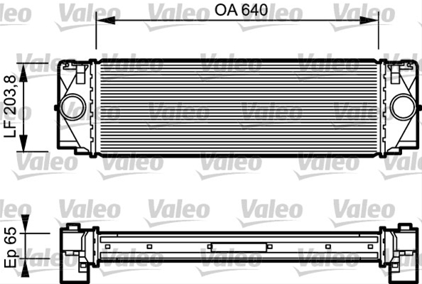 Imagine pentru produsul „INTERCOOLER, COMPRESOR"