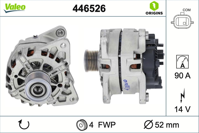 ALTERNATOR NEW - ORIGIN
