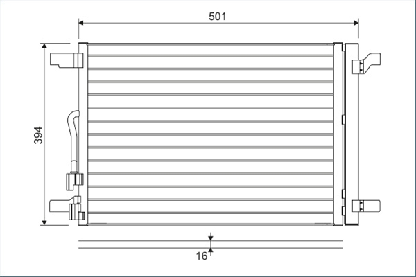 CONDENSATOR A/C