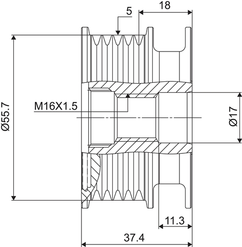 SISTEM ROATA LIBERA, GENERATOR