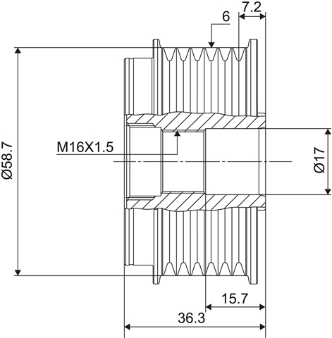 SISTEM ROATA LIBERA, GENERATOR