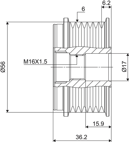 SISTEM ROATA LIBERA, GENERATOR