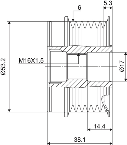 SISTEM ROATA LIBERA, GENERATOR