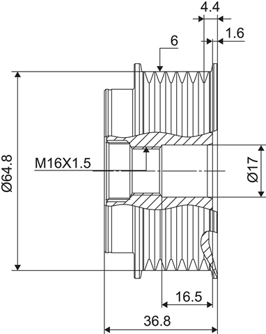 SISTEM ROATA LIBERA, GENERATOR