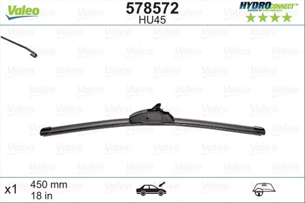 STERGATOR HYDROCONNECT MULTICLIP HU45(1X450MM)