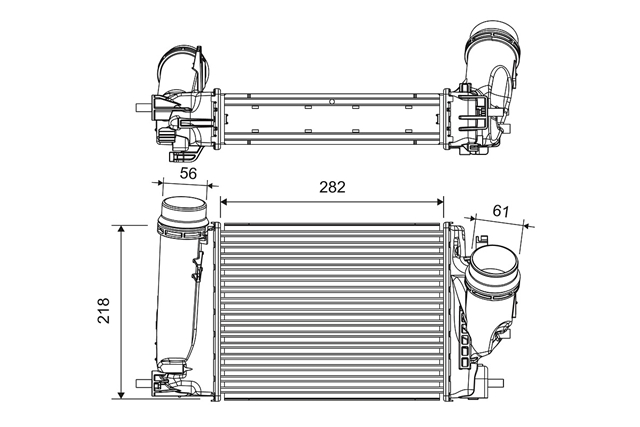 INTERCOOLER, COMPRESOR