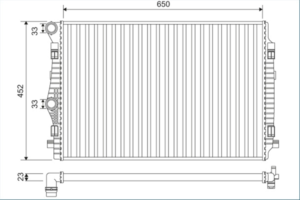 Imagine pentru produsul „RADIATOR RACIRE MOTOR"