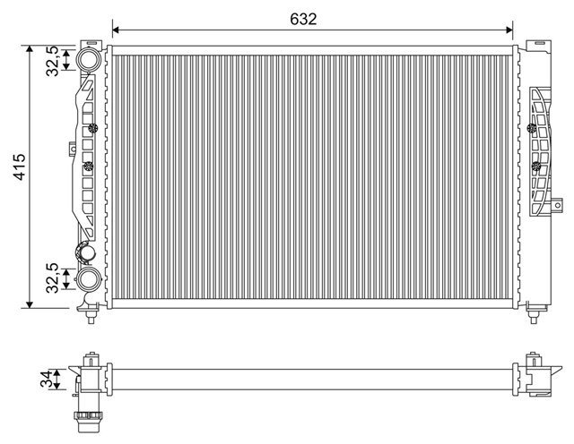 RADIATOR, RACIRE MOTOR