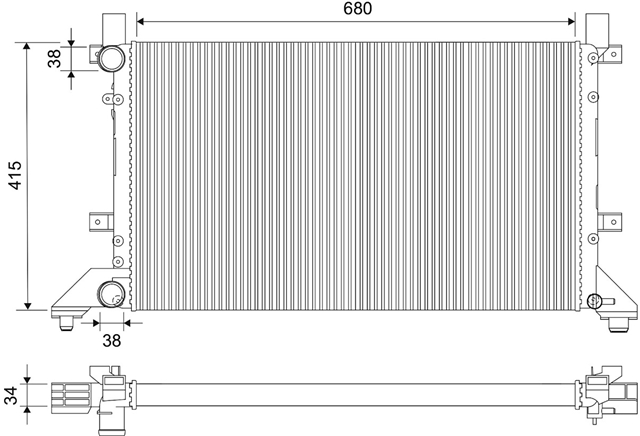 RADIATOR, RACIRE MOTOR