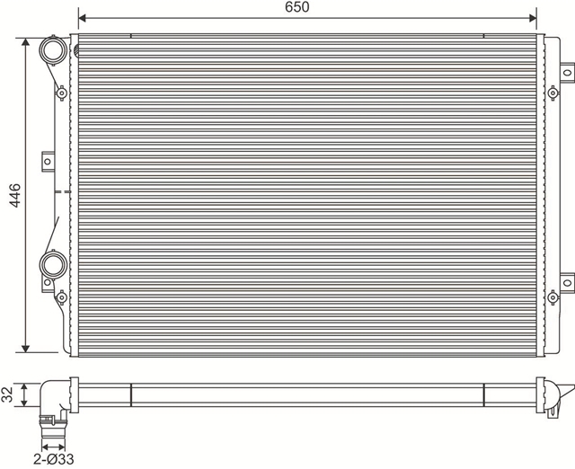 RADIATOR, RACIRE MOTOR
