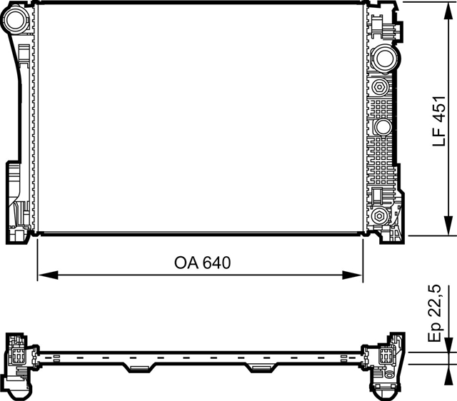 RADIATOR, RACIRE MOTOR