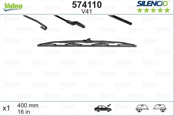 Imagine pentru produsul „SILENCIO WIPER STANDARD V41 X1"
