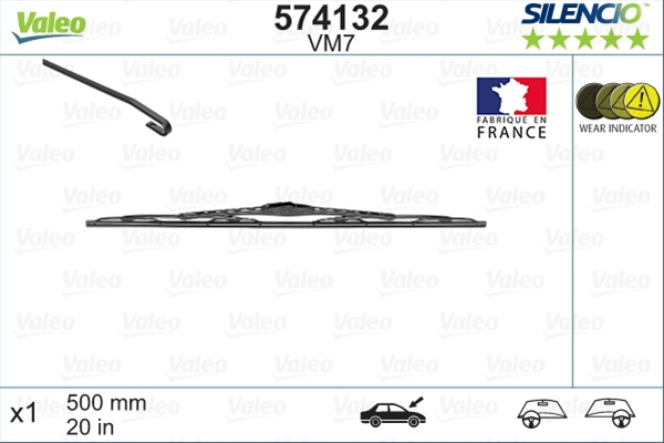 SILENCIO WIPER PERFORMANCE VM7 X1