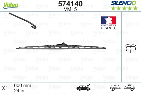 Imagine pentru produsul „SILENCIO WIPER PERFORMANCE VM15 X1"