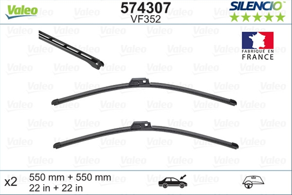 SILENCIO WIPER FB OE VF352 KIT