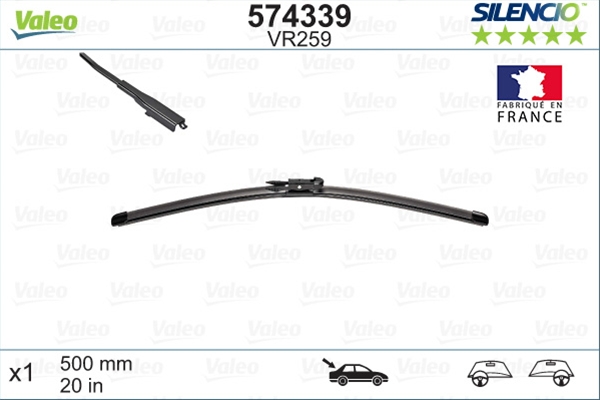STERGATOR SILENCIO XTRM(VM259  1X500MM)